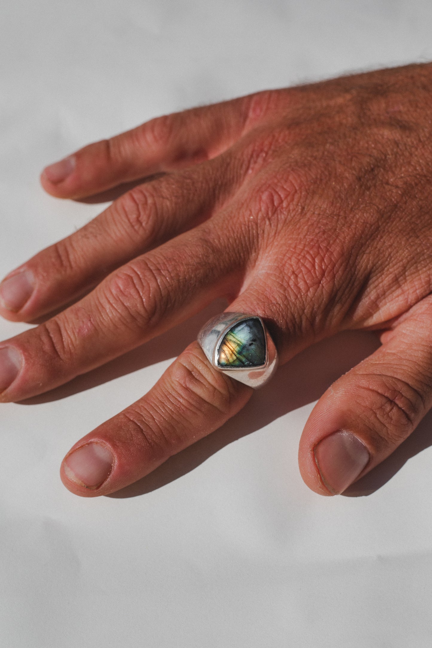 MIRI 925 silver with Labradorite stone